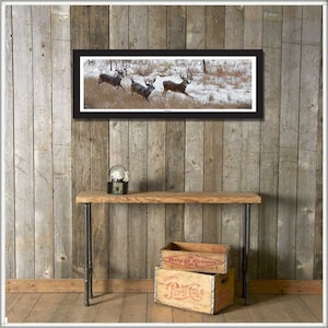 Triple Threat Print, Whitetail Deer Trophy Bucks, World Record, Giant Bucks, Buck Print, Deer Poster, Racks, Cabin