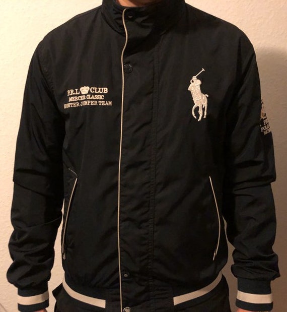 ralph lauren bomber jacket vintage