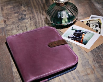 Notebook leather organizer, leather case