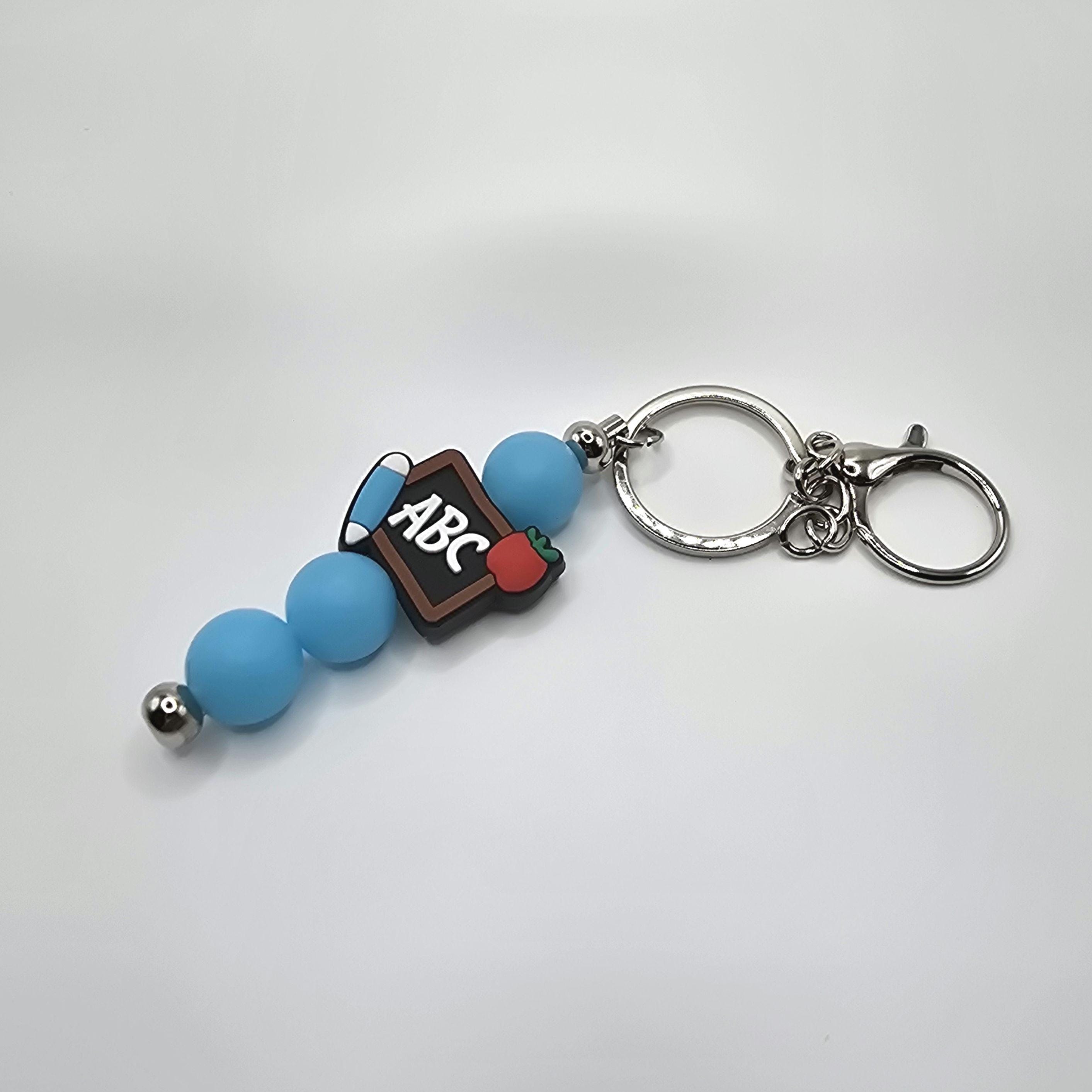 Beaded Keychain, Teacher, Classroom - Etsy