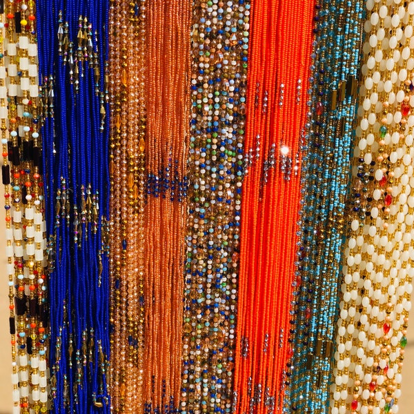 Ahuofe beads Wholesale- Ghanawaistbeads,free shipping, Assorted wholesale waistbeads,Waistbeads,Bulk waistbeads,Waistbead lot