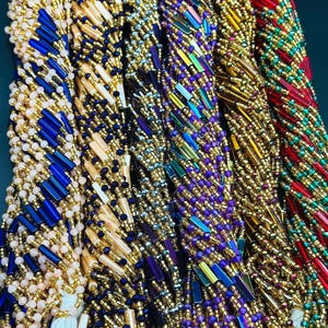 Handmade Crystal Waistbeads: Ghana Beaded Belly Chain,
