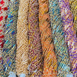 Handmade Crystal Waistbeads: Ghana Beaded Belly Chain,