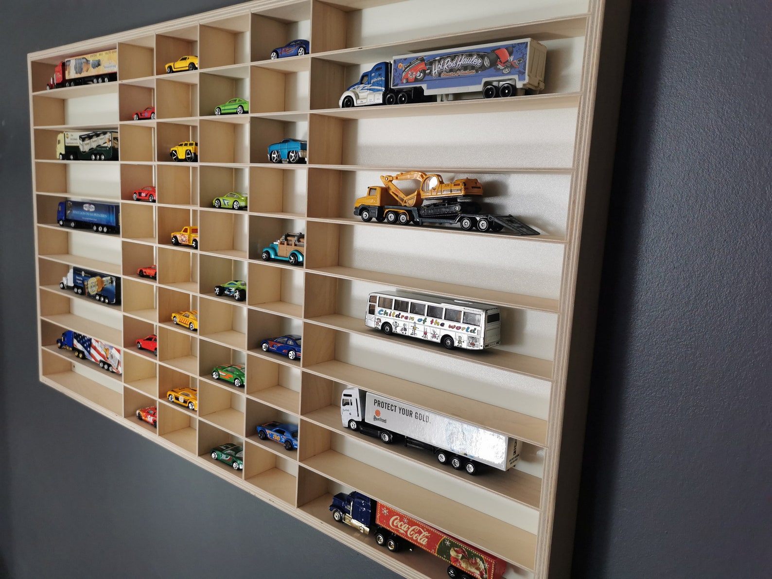 Toy Car Shelf / Toy Car Storage/ Hot Wheels Storage / Diecast Etsy