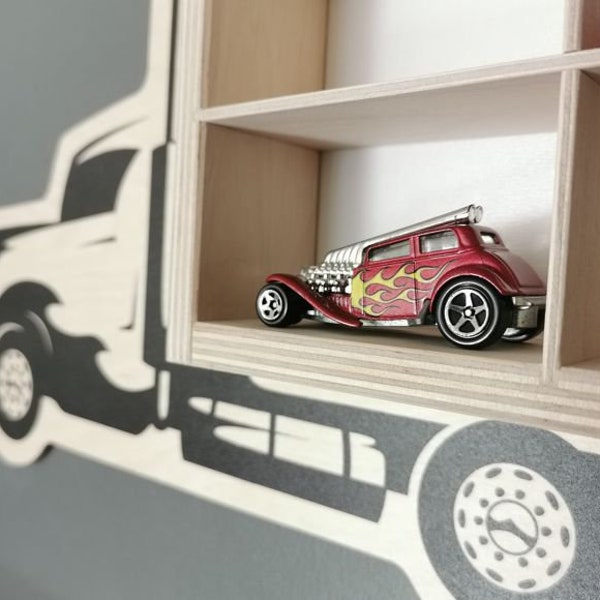 Wall Mounted Diecast Display Case Etsy