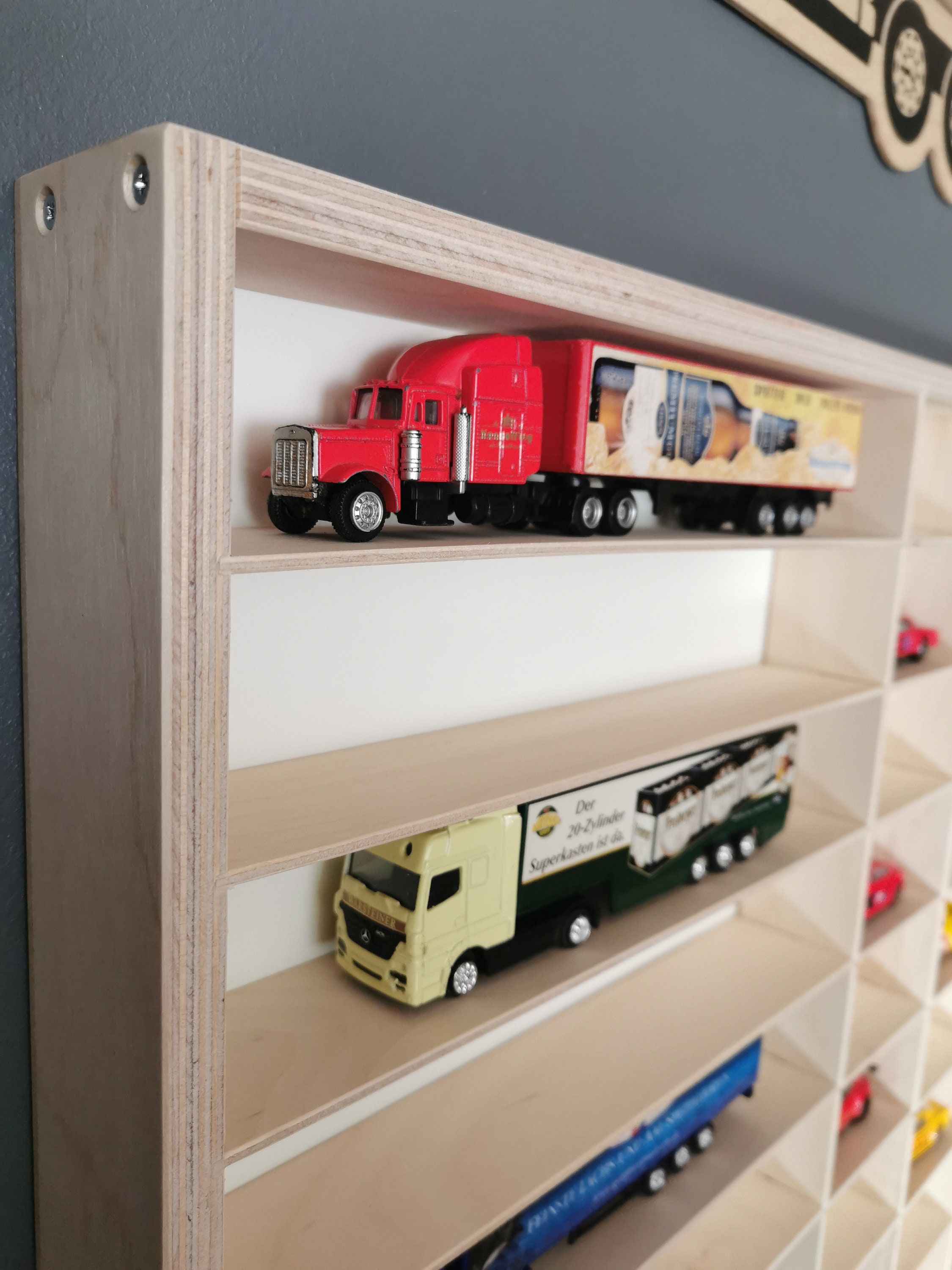 Toy Car Shelf / Toy Car Storage/ Hot Wheels Storage / Diecast Etsy