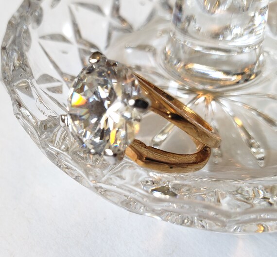 Huge Rhinestone Statement Ring - image 6