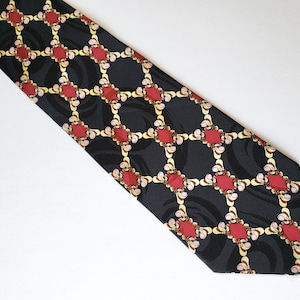 Disney Winnie the Pooh Tigger Silk Novelty Necktie // Made in Korea // Black Red Orange Ivory Pink