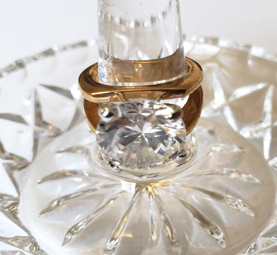 Huge Rhinestone Statement Ring - image 7