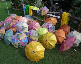 Wholesale lots Traditional  Designer Umbrellas , Handmade Parasol Umbrella Beach Wedding umbrella Decoration umbrella Christmas