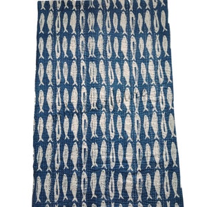 Indian fish Beautiful Kantha Quilt Traditional Hand Block Throw Blanket Kantha Bedspread Boho Hippie Queen Cotton Print Quilt Kantha