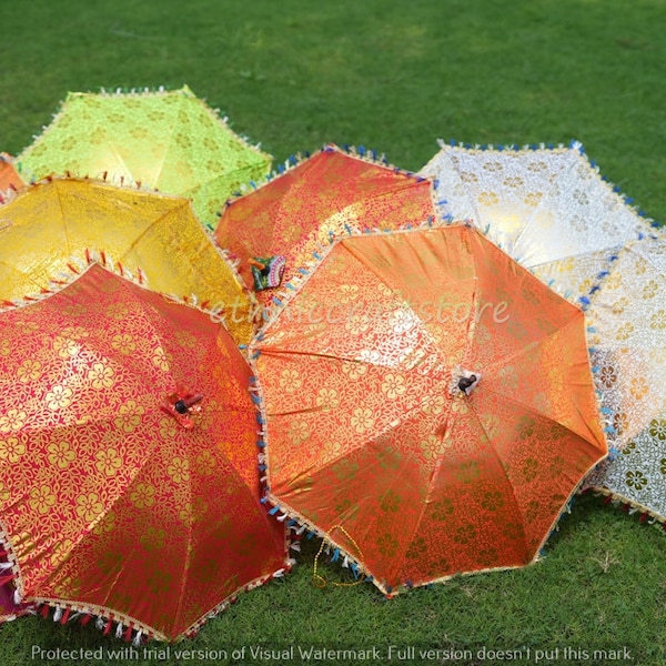 MultiColor Umbrella Sun Parasol Wedding Wholesale Boho Art Umbrella Decorative Umbrella Mehndi Wedding Umbrella