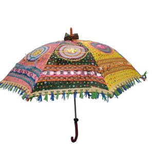 Wedding Decoration Indian Umbrella Party Decor Umbrella Decoration Cotton Umbrella Boho Art Umbrella