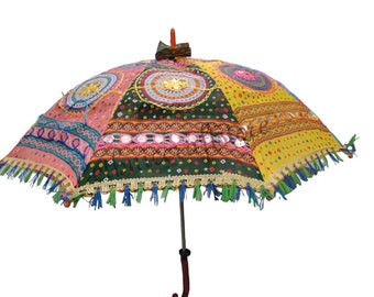 Wedding Decoration Indian Umbrella Party Decor Umbrella Decoration Cotton Umbrella Boho Art Umbrella