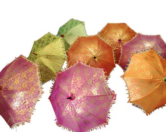 Wholesale Lot Indian Wedding Decoration Umbrella Decor Mehndi Decor Party Sun Parasol Wedding Umbrella