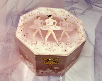 Ballerina Music Box Hexagon