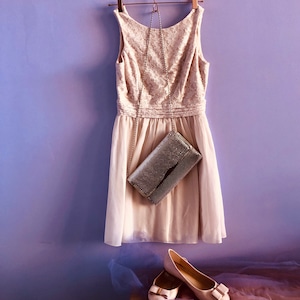 Ballet Inspired Vintage Dress