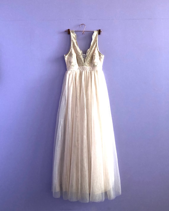 Ballet inspired evening dress