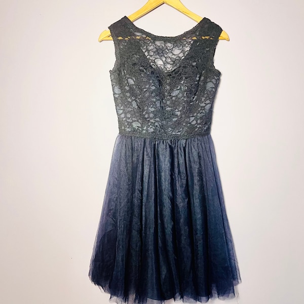 Dusty Blue Tutu Dress