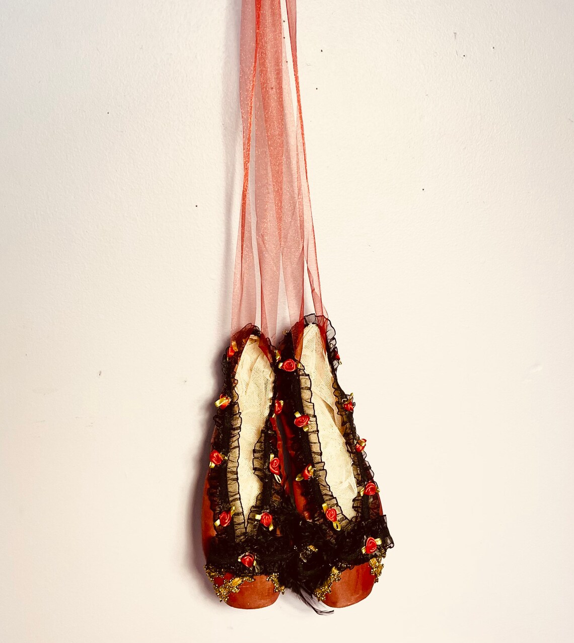 Nutcracker Spanish Dance Decorative Pointe Shoes Etsy