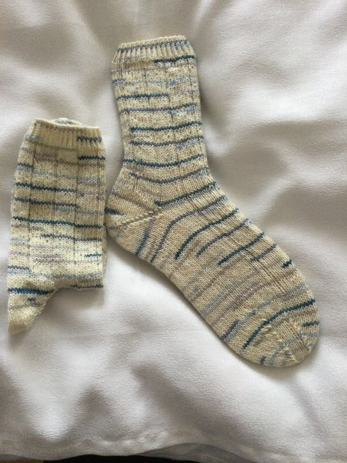 Chaussettes Animaux Tricotées 3D à La Main En Coton Double