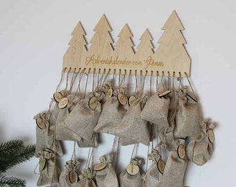 Personalized Advent Calendar Forest