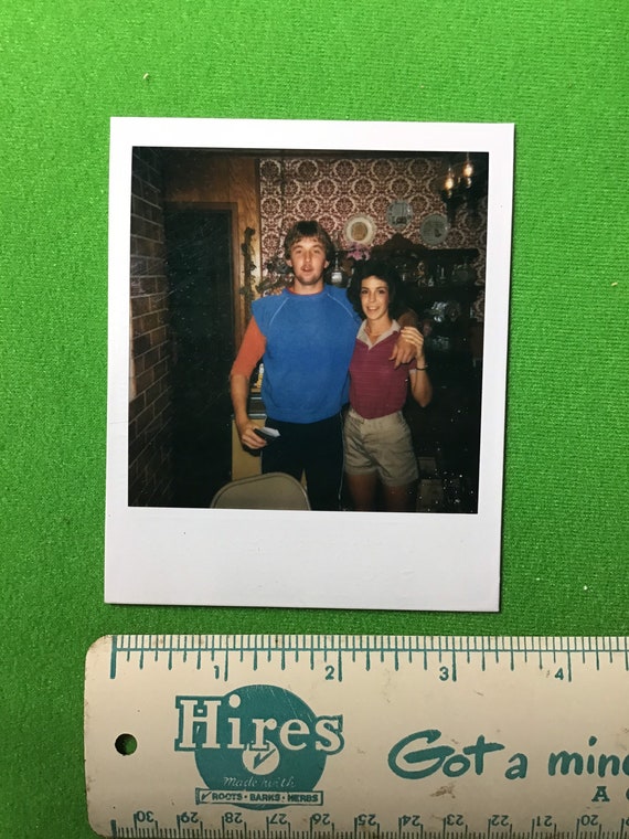 Vintage Polaroid Photo Pretty Girl Cute Couple Girlfriend Wife Etsy