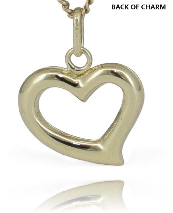 Yellow Gold ~ HEART CHARM or PENDANT ~ Guaranteed… - image 4