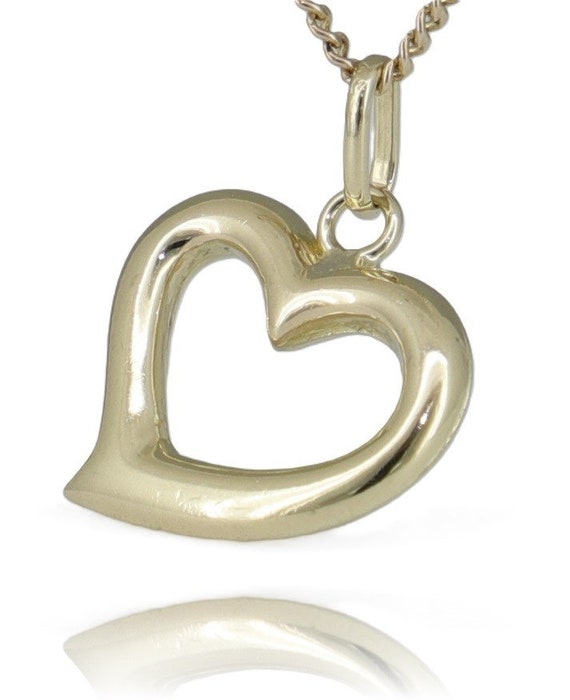 Yellow Gold ~ HEART CHARM or PENDANT ~ Guaranteed… - image 3