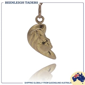 Yellow Gold Maiden Charm Guaranteed Genuine 9ct 9k Gold