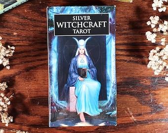 Silver Witchcraft Tarot Deck // Tarot // Witchcraft // Divination // Witchy Shop // Crystal Shop // Wicca // Spiritual Supplies