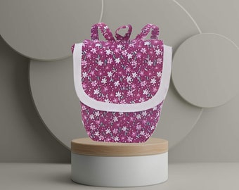 Doll backpack “Flowers”