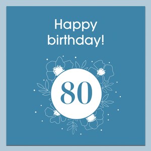 cartão de aniversário de 80 anos, feliz aniversário de 80 anos, aniversário de amigos, cartão de aniversário para ela, cartão de 80 anos, cartão de feliz 80 anos, cartão de 80 anos para ela, cartão de 80 anos