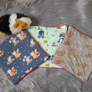 Kuschelmatte/Unterlage  Meerschweinchen/Kaninchen/Frettchen/Polarfleece 24x24cm