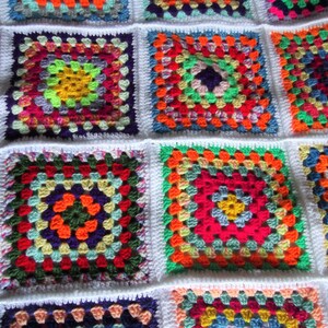 Granny Square Decke Bild 1