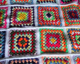 Granny Square Decke