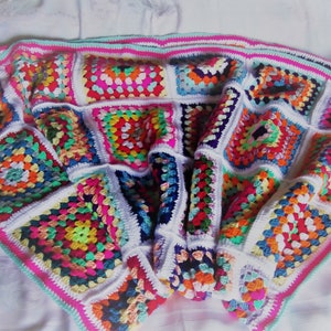 Granny Square Decke Bild 3