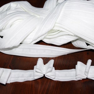 Curtain tape pleated tape white 4 pleats 22 mm drawstring for curtains