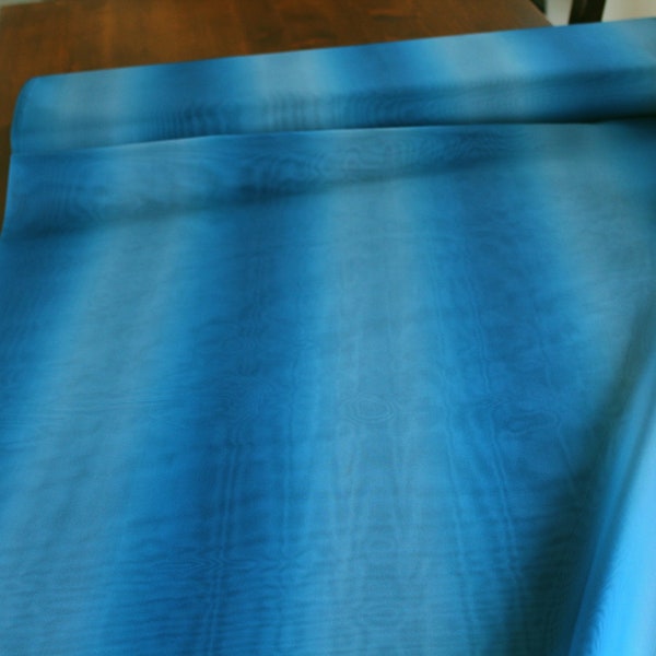 Fabric decorative fabric blue striped transparent for curtain curtains by the meter