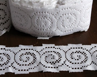 white lace 7.5 cm wide trim lace trim