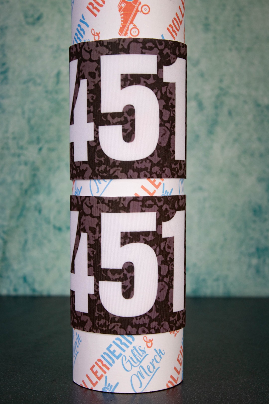 Skull Print Personalised Roller Derby Number Arm Band Etsy