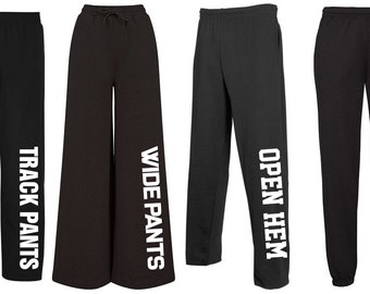 Roller Derby Personalised Officials Track Sweat Pants