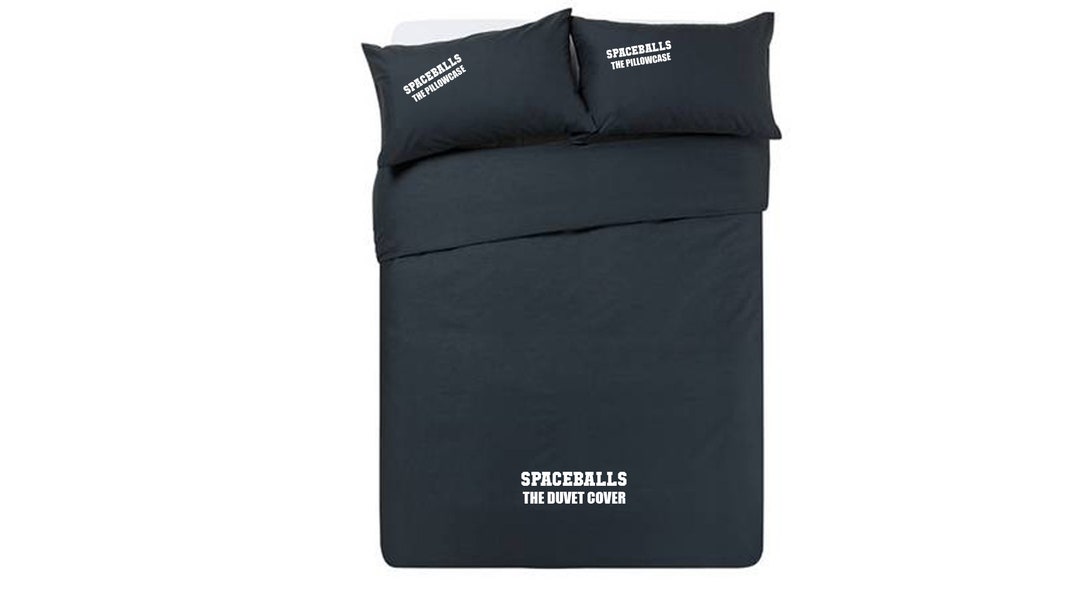 Black Spaceballs the Duvet Cover and Pillowcase Bedding Duvet - Etsy UK