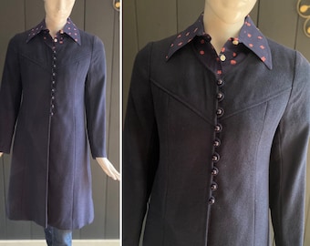 ジャケット・アウター 60s 70s  NAVY \"WATCH COAT\" 1960s Navy Coat - Etsy