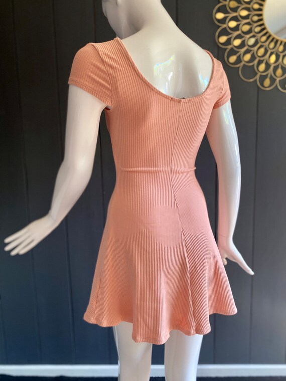Vintage Y2K skater dress inspired by 90s old pink… - image 6