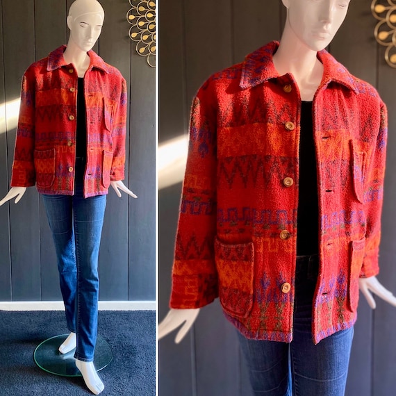 90'S カナダ製 CODET CPO WOOL JACKET Vintage 90s Western Style