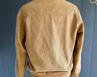 Vintage 80s Men's/unisex Sports Jacket in Fine Corduroy With Vintage 80s Men's/unisex Sports Jacket in Fine Corduroy With