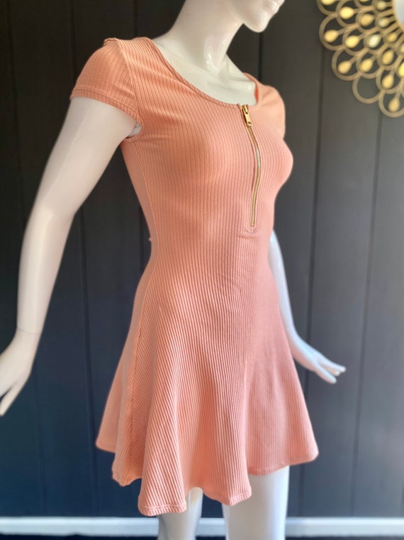 Vintage Y2K skater dress inspired by 90s old pink… - image 4