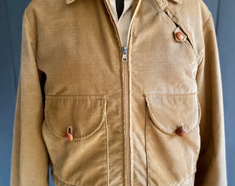Vintage 80s Men's/unisex Sports Jacket in Fine Corduroy With Vintage 80s Men's/unisex Sports Jacket in Fine Corduroy With