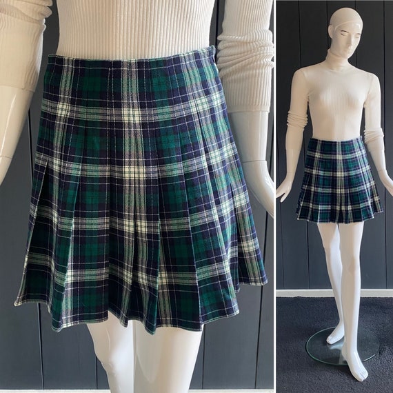 Jupe écossaise plissée style Kilt/Preppy inspirat… - image 1